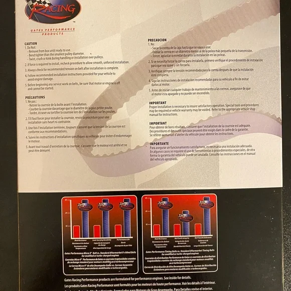 Gates Racing High-Performance Belt K040330RB - Picture 2 of 5